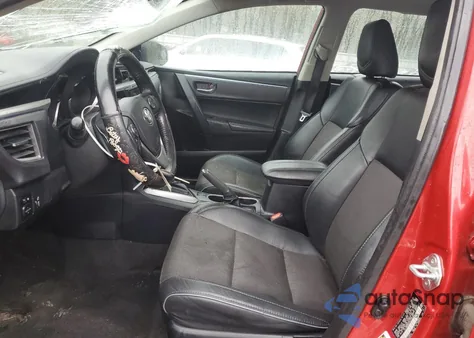 2014 Toyota Corolla L из США, поврежденный, VIN 2T1BURHE2EC137357